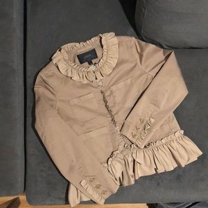 J.Crew Ruffle Jacket